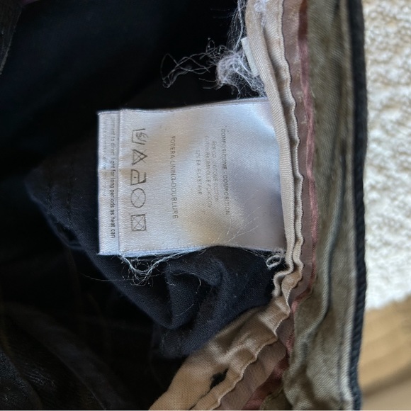 Stella McCartney black jeans (slight shiny/sheer) - Picture 6 of 9